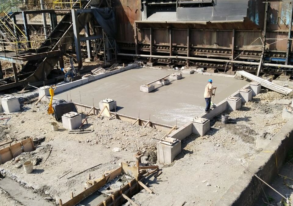 Obra civil para mesas de caña, proyecto Caña Verde – Mesas 1A / 1B