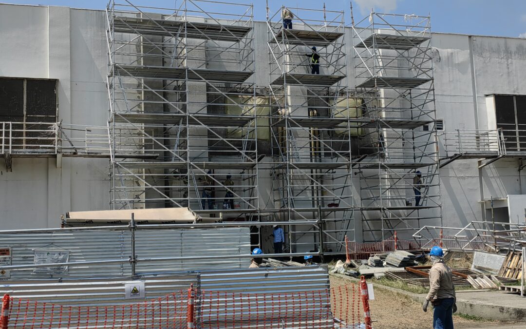 Obra civil reforzamiento estructural